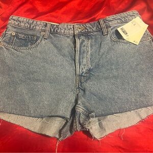 H&M Light Blue Jean Shorts